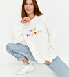 Pawsitive Sweatshirt Retro White