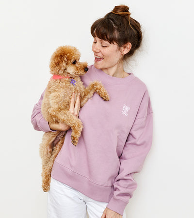 Celebrate the Love Sweatshirt Mauve