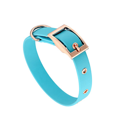 brklz Rose Gold Collar Blue