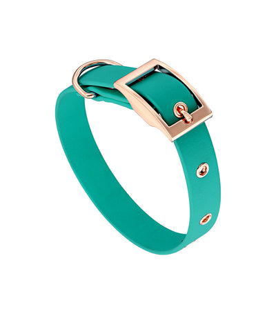 brklz Rose Gold Collar Turquoise