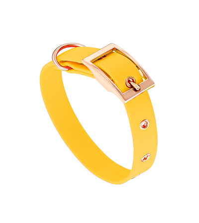 brklz Rose Gold Collar Yellow