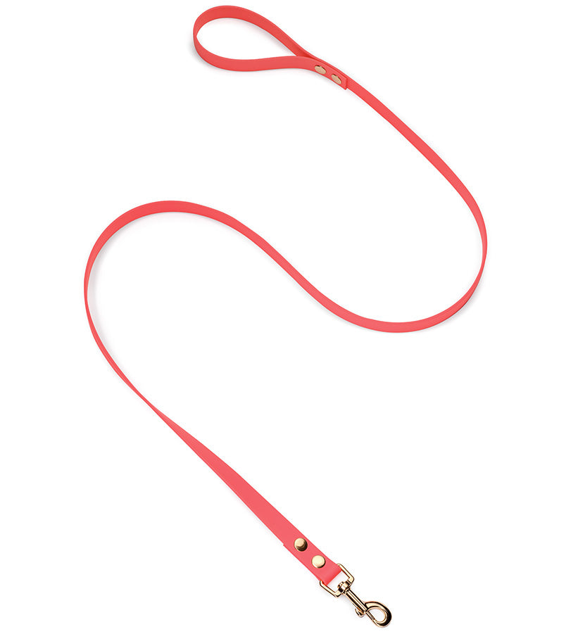 brklz Rose Gold Leash Coral