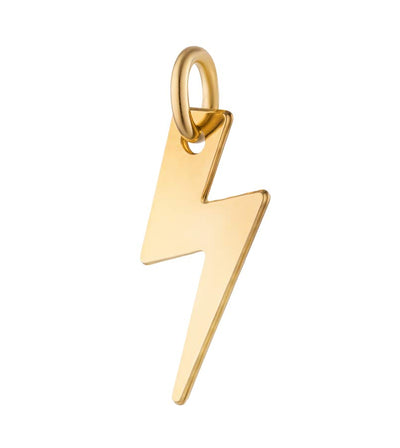 Gold-Lightning Charm