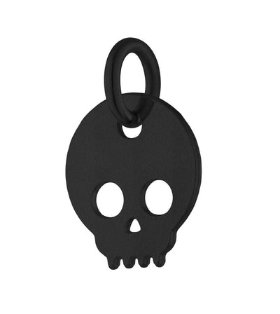 Black-Skull Charm